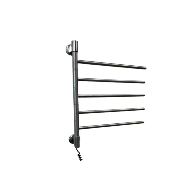 Amba Swivel Jack 5-Bar Brushed Stainless Steel Plug-In Towel Warmer Direct From Manufacturer
