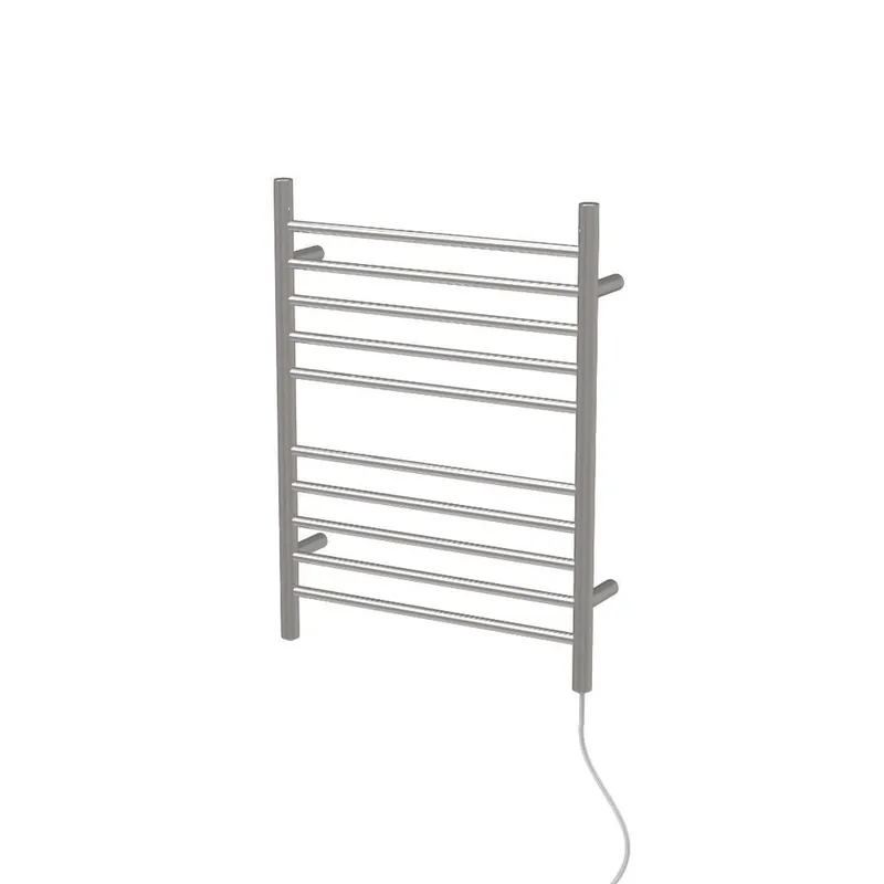 Amba Radiant Straight 10-Bar Polished Stainless Steel Plug-In Towel Warmer Best Price