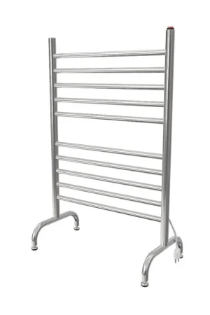 Trusted Brand Amba Solo 24" Freestanding Polished Stainless Steel Plug-In Towel Warmer