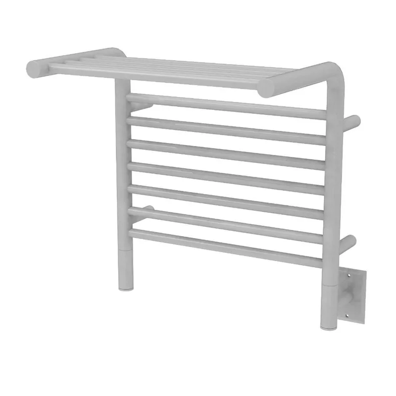 Amba Jeeves M Shelf 11-Bar White Hardwired Towel Warmer Free Shipping