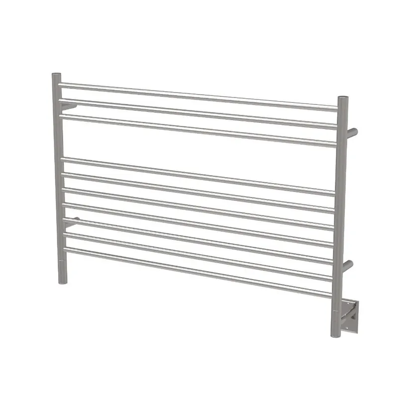Hot Picks Amba Jeeves L Straight 10-Bar Polished Stainless Steel Hardwired Towel Warmer