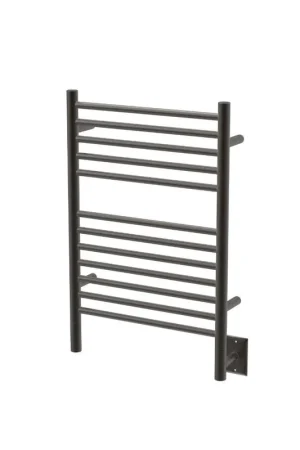 Amba Jeeves E Straight 12-Bar Oil Rubbed Bronze Hardwired Towel Warmer Don’t Miss Out