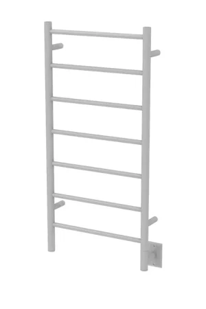 Amba Jeeves F Straight 7-Bar White Finish Hardwired Drying Rack Limited Offer