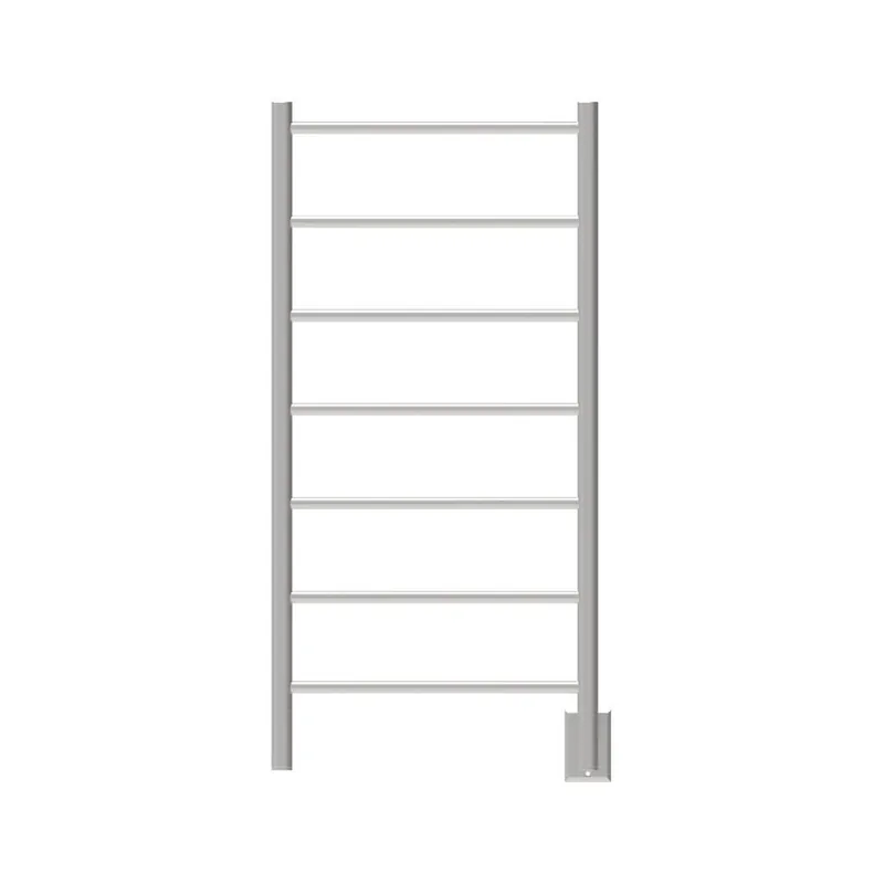 Direct From Manufacturer Amba Jeeves F Straight 7-Bar Brushed Stainless Steel Finish Hardwired Drying Rack
