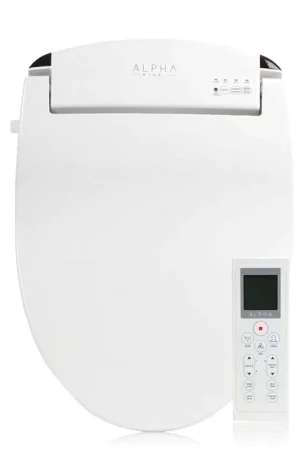 Markdown Alpha Bidet JX White Round Bidet Toilet Seat