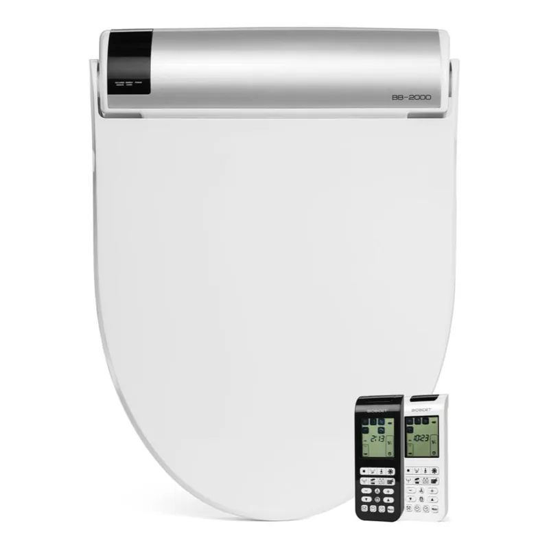 Weekend Sale Bio Bidet Bliss BB-2000 15" White Elongated Premier Class Bidet Toilet Seat With Hybrid Heating Technology And Wireless Remote Control