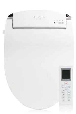 Best Seller Alpha Bidet JX 15" Beige Round Bidet Toilet Seat
