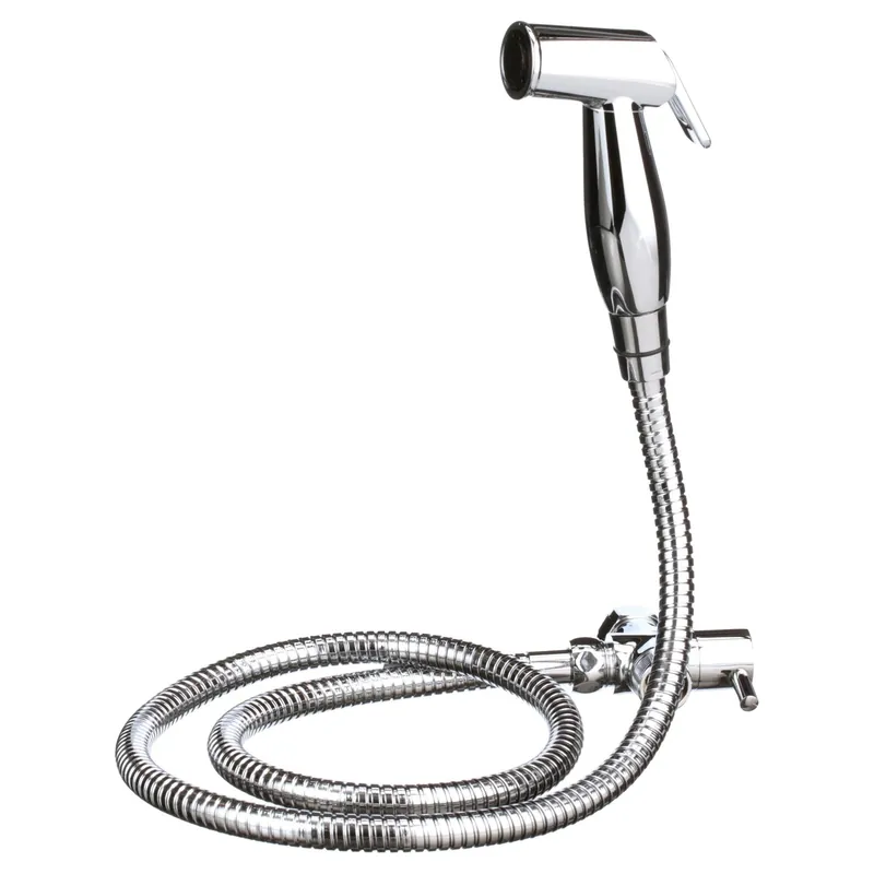 While Supplies Last Aim to Wash! Chrome Series Non-Electric Dual Spray Handheld Bidet Sprayer