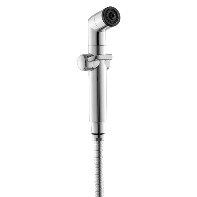 Last Chance Bio Bidet A1 6" Chrome Comfortable Pearl Handheld Bidet Sprayer With Dual Spray Pattern and Ceramic Pressure Valve