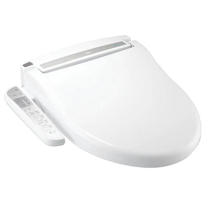 Low Price CleanSense DIB-1500-RW White Advanced Round Bidet Seat With Side Panel Control and Energy Efficient Water Heating System