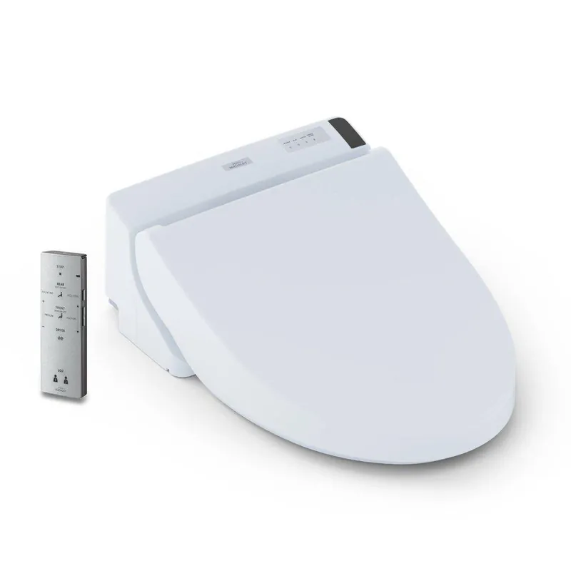 Free Delivery TOTO C200 Washlet Cotton White Electronic Round Toilet Bidet Seat
