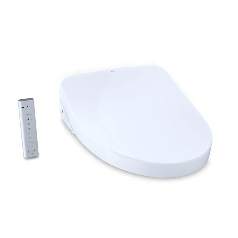 Shop Now TOTO s500e Washlet+ White Contemporary Electronic Elongated Toilet Bidet Seat