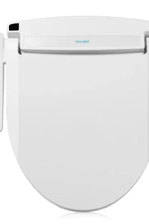 Brondell Swash Select BL67 19.5" White Round Electric Advanced Bidet Toilet Seat With Side Control Panel Big Sale