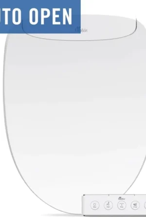 Bio Bidet Discovery DLS 16" White Elongated Bidet Toilet Seat With Built-in UV Sterilizer And Wireless Remote Control In Demand