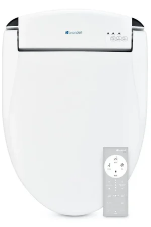 Buy Online Brondell Swash DS725 20.87" White Elongated Electric Advanced Bidet Toilet Seat With Wireless Remote Control