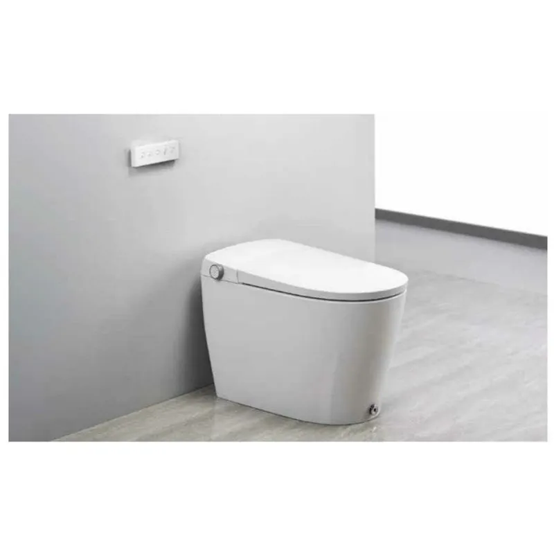 5Seconds LX Series 16" White Elongated Soft Close Smart Toilet With Warm Seat and Sensor Fast Shipping