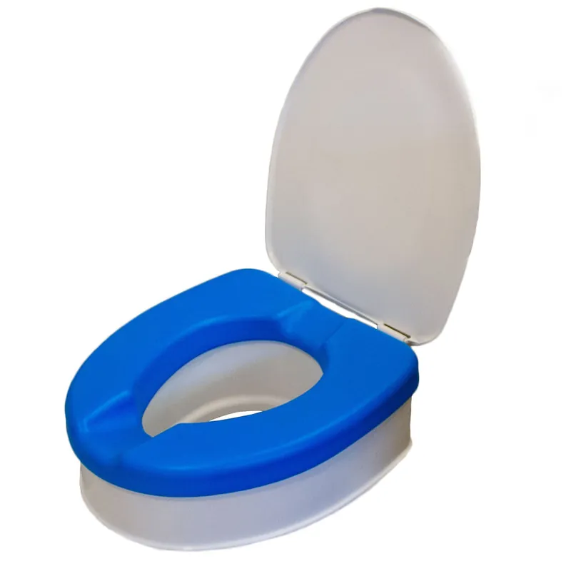 Big Sale Platinum Health Deluxe Soft Top Padded 4" Raised Toilet Seat - PRT4857-4