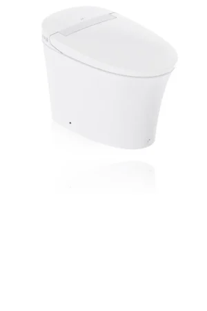 R&T Plumbing W5100S White Tankless Elongated Intelligent Toilet Save Now