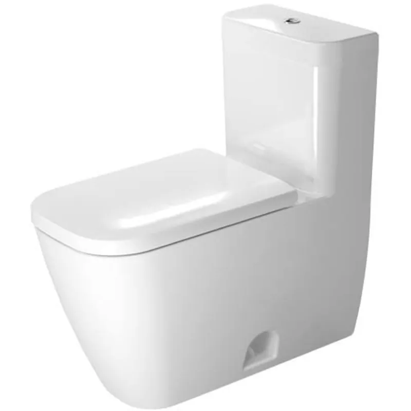 Duravit Happy D.2 15" x 29" x 28" White One-Piece Toilet (2121010001) Weekend Sale