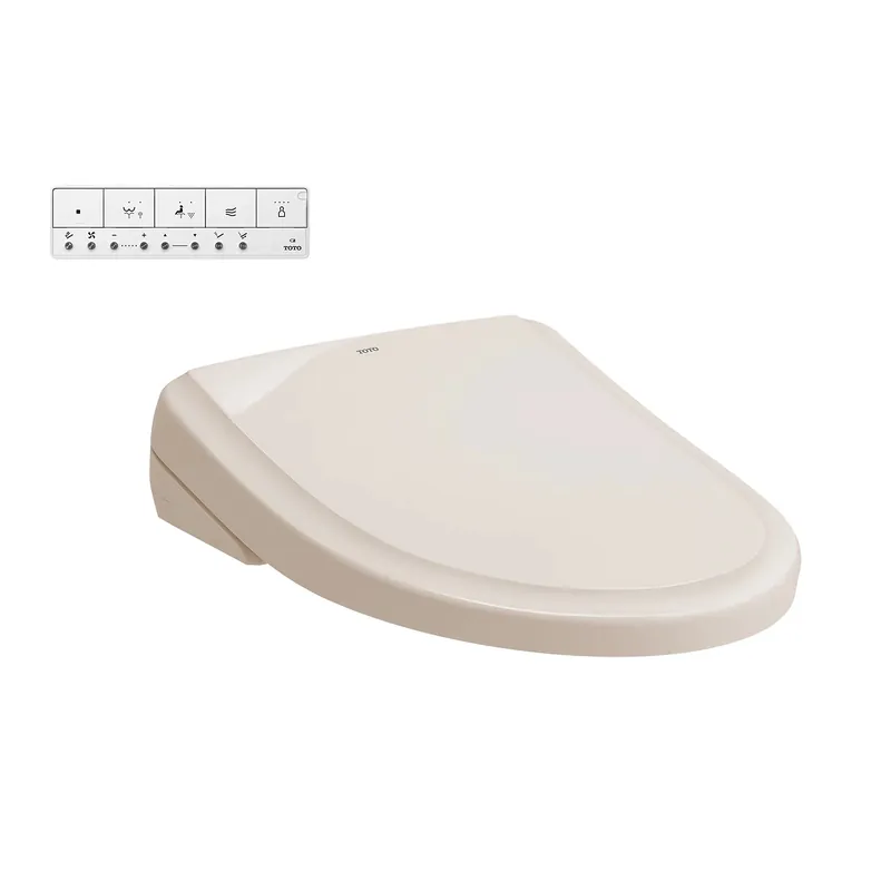 Last Chance TOTO S7 Sedona Beige Classic Lid Elongated Washlet