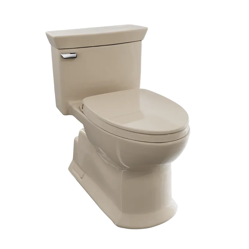 While Supplies Last TOTO Soirée Bone 1.28 GPF One-Piece Toilet