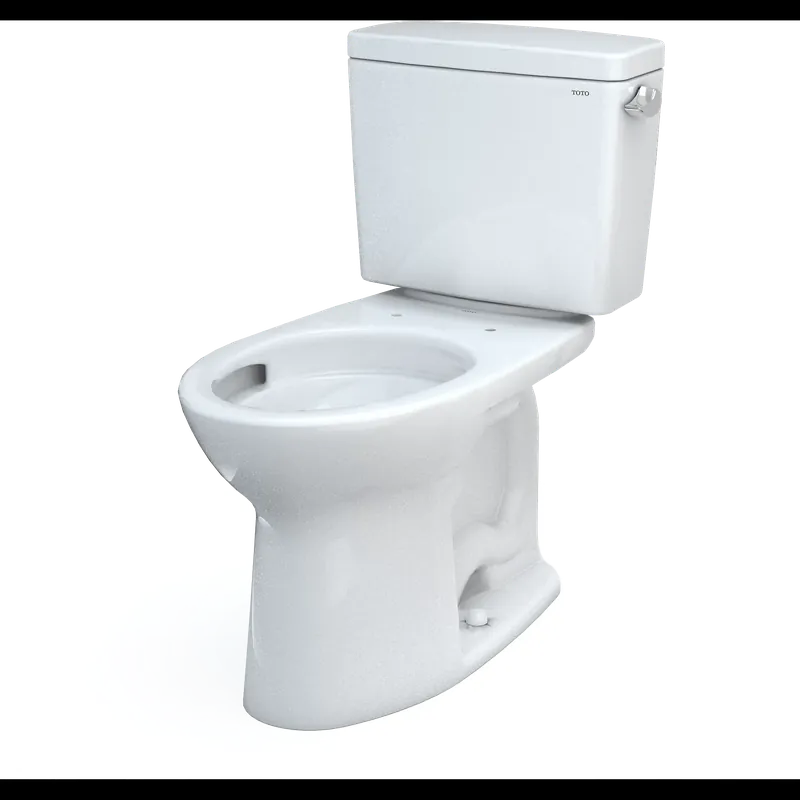 Limited Edition TOTO Drake Cotton Right Lever 1.28 GPF Two-Piece Toilet