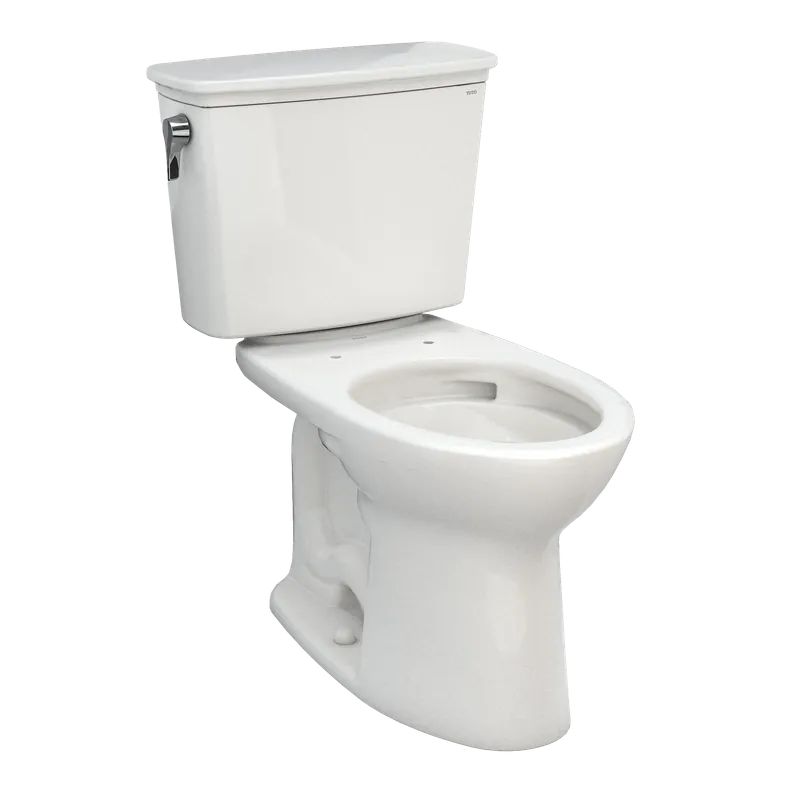 Direct From Manufacturer TOTO Drake Colonial White 1.28 GPF Transitional Two-Piece Toilet