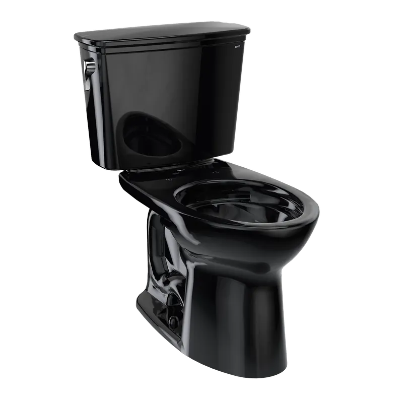 Best Choice TOTO Drake Ebony 1.28 GPF Transitional Two-Piece Toilet