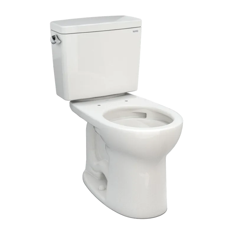 Fan Favorite TOTO Drake Colonial White 1.6 GPF Round Front Two Piece Toilet