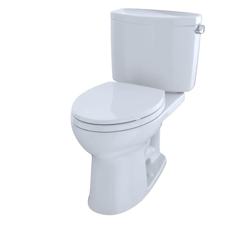 Place Order TOTO Drake II Cotton Right Lever Elongated Bowl Two Piece Toilet and Tank