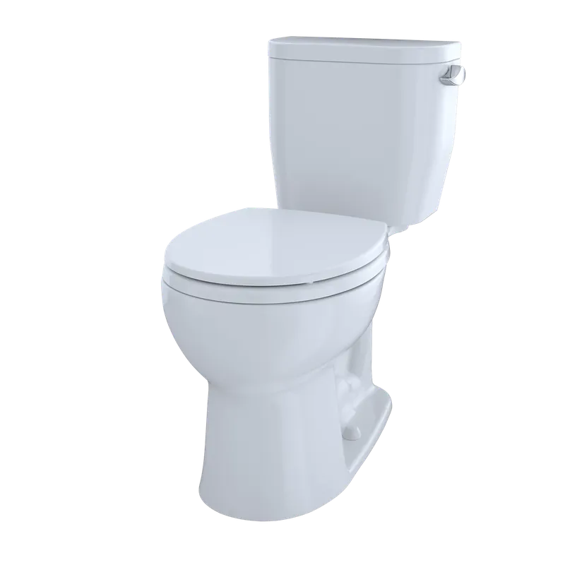 Price Cut TOTO Entrada Cotton Right Lever Round Front Close Coupled Toilet