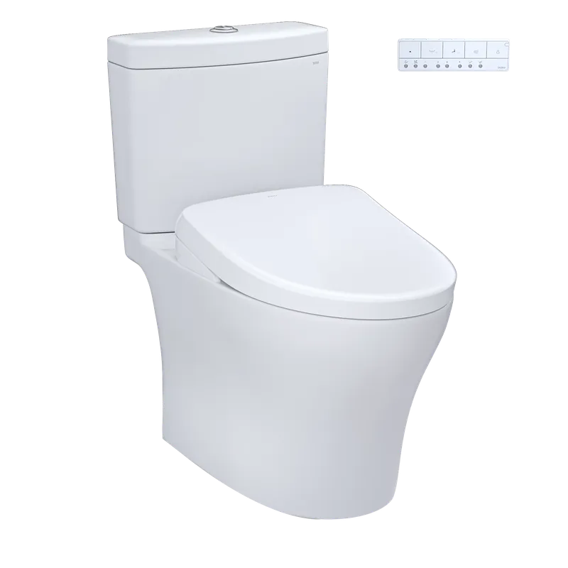 Genuine TOTO Aquia IV Cotton Washlet S7 RH Two Piece Toilet