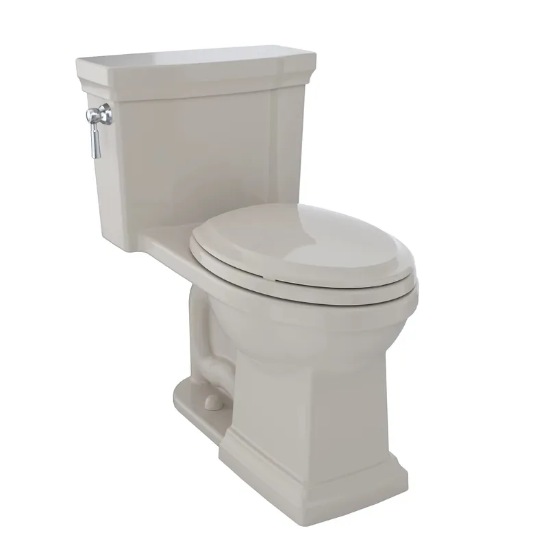 Price Cut TOTO Promenade II Bone 1.28 GPF Universal Height One-Piece Toilet With Elongated Bowl
