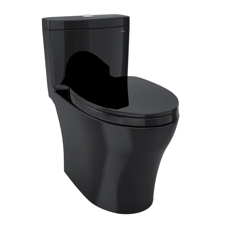 Fan Favorite TOTO Aquia IV Ebony 1.28 and 0.9 GPF One-Piece Toilet