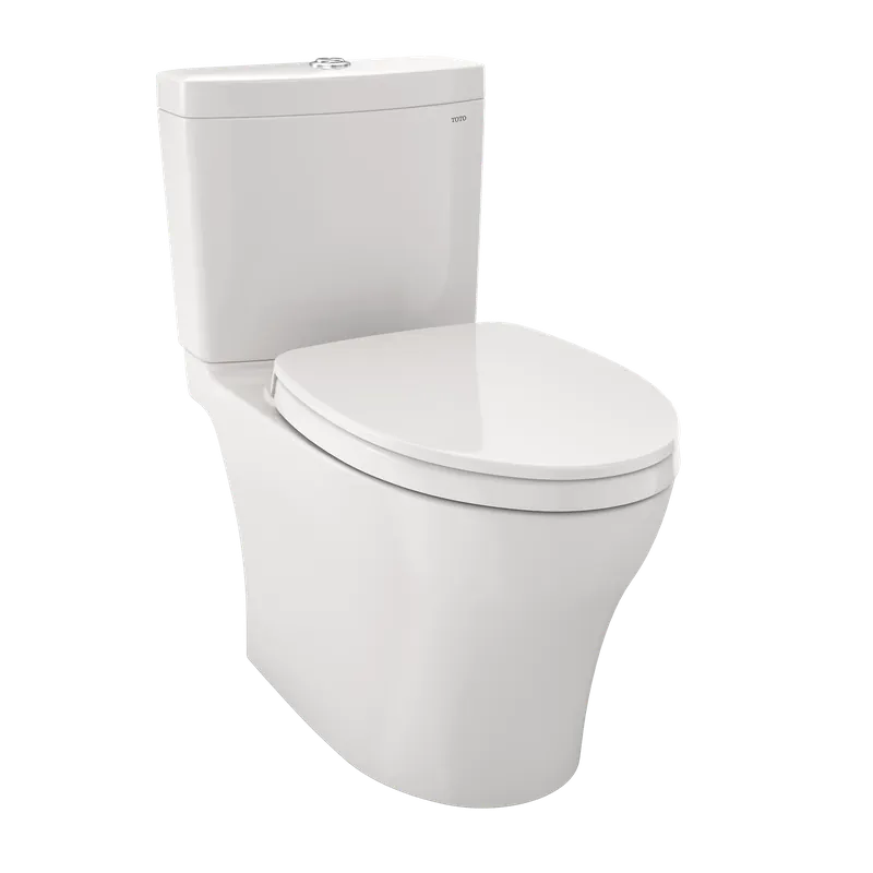 TOTO Aquia IV Colonial White Universal Height Two-Piece Toilet Must Have