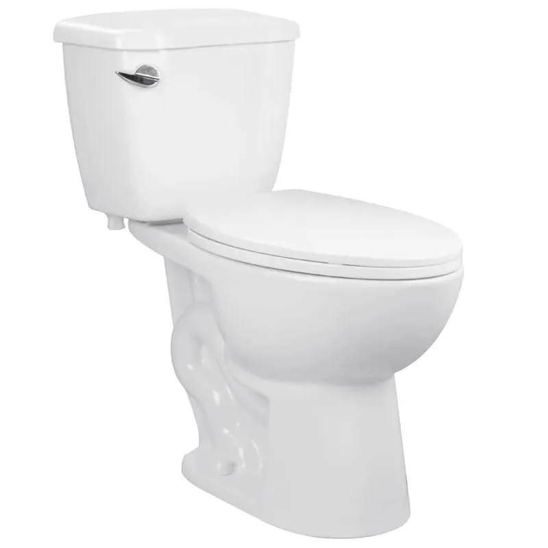 Fast Shipping DeerValley Dynasty 15" x 32" 12" Rough-in Single-Flush Elongated White Two-Piece Toilet With Soft Closing Seat