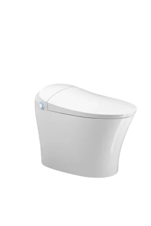 Fan Favorite Castello USA New York White Simple Plus Smart Toilet With Built-In Bidet
