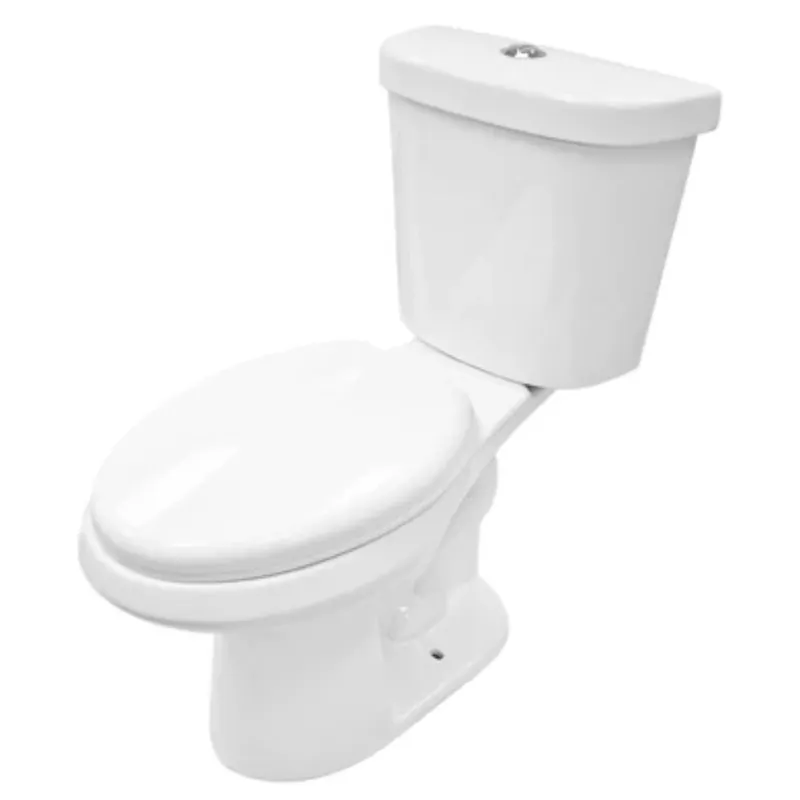 LessCare Dual Flush Elongated Two Piece Ceramic Toilet Affordable