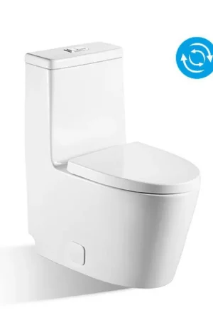 BNK BTO BL-125 Siphon Flushing Toilet Free Returns