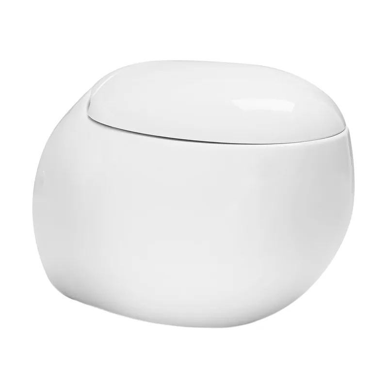 Swiss Madison Plaisir 16" x 15" White Elongated Wall-Hung Toilet Bowl Secure Checkout