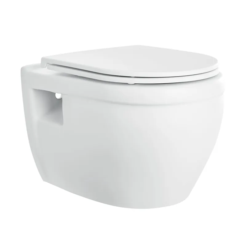Swiss Madison Ivy 15" x 13" Matte White Elongated Wall-Hung Toilet Bowl In Demand