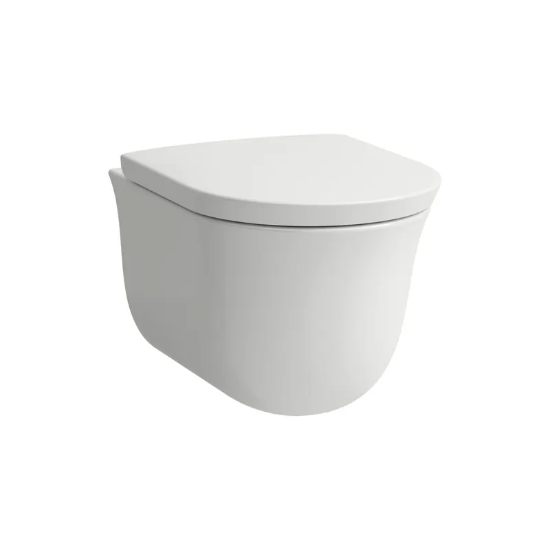 Laufen New Classic 15" Matte White Dual-Flush Washdown Rimless Wall-Mounted Toilet Deal