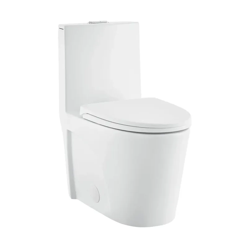 Editor’s Pick Swiss Madison St. Tropez 15" x 31" Matte White One-Piece Elongated Floor Mounted Toilet With 1.1/1.6 GPF Vortex Dual-Flush Function