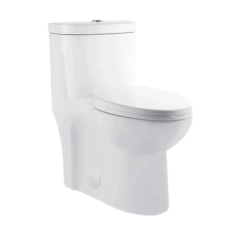 Holiday Sale Swiss Madison Sublime 16" x 28" White One-Piece Elongated Floor Mounted Toilet With 1.1/1.6 GPF Dual-Flush Function