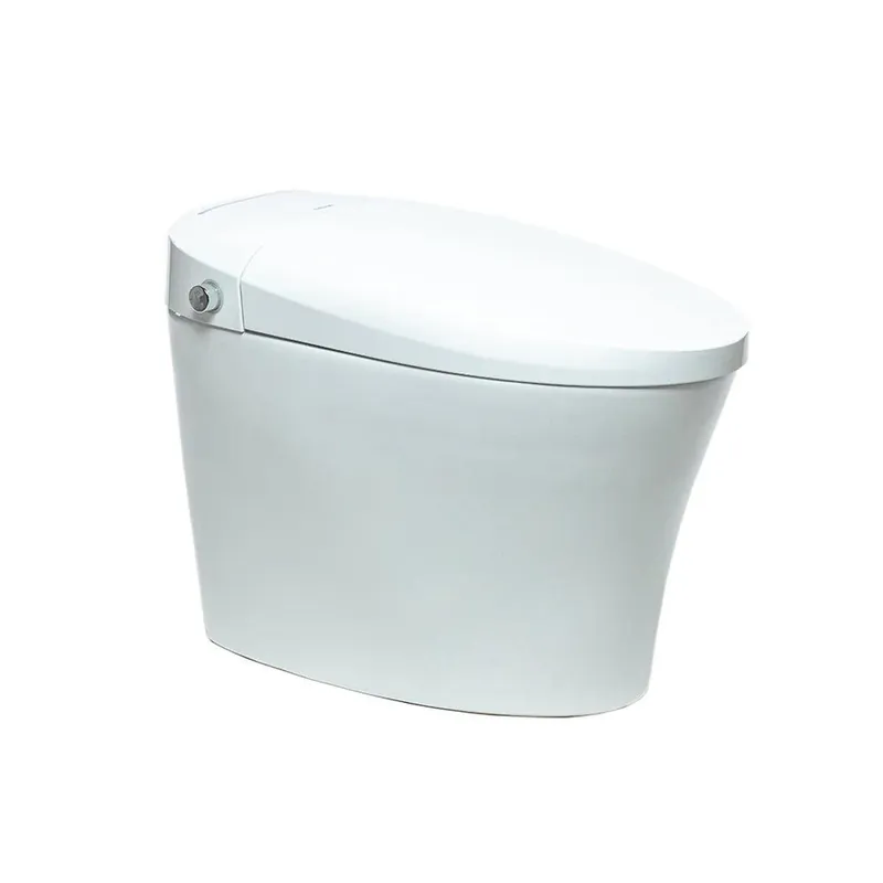 Trone Neodoro Elongated White Luxury Toilet With Smart Bidet and Remote Control High Quality
