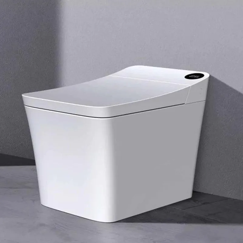 Trone Tahum Elongated White Luxury Toilet With Smart Bidet and Remote Control Holiday Sale
