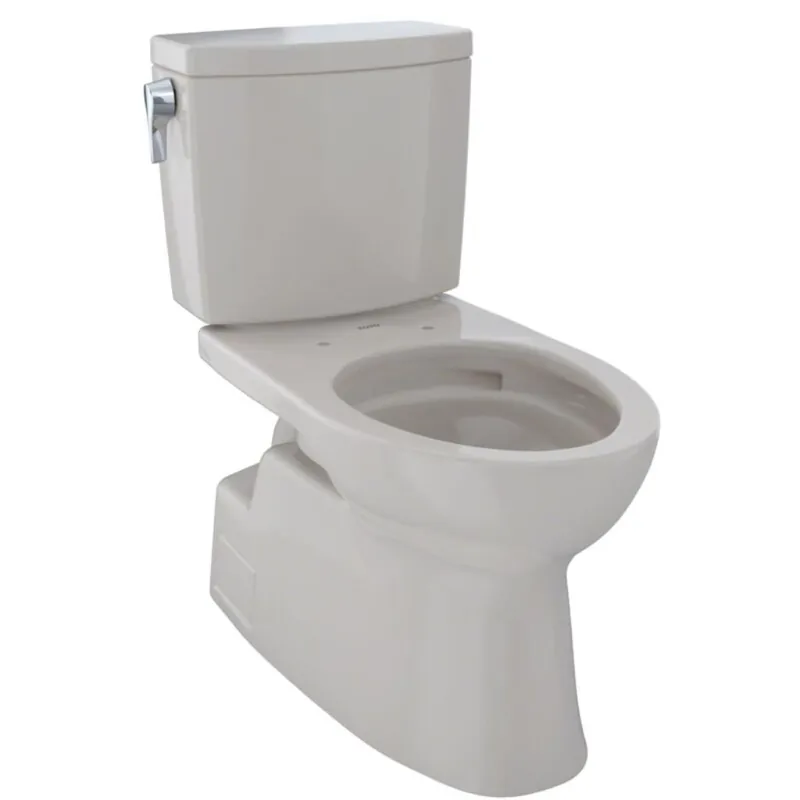 Limited Offer TOTO Vespin Sedona Beige 1G Tornado-Flush Two-Piece Elongated 1.0 GPF Toilet