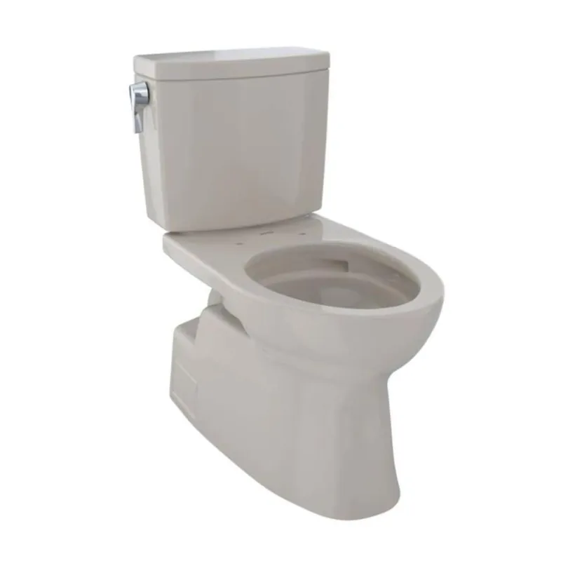 Low Price TOTO Vespin Bone 1G Tornado-Flush Two-Piece Elongated 1.0 GPF Toilet