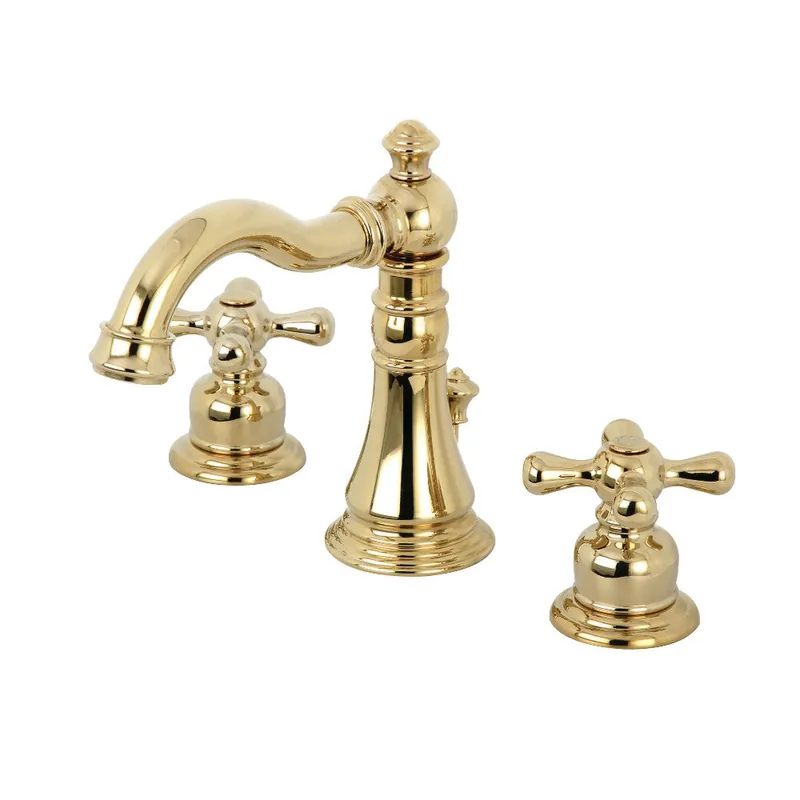 Instant Buy Fauceture FSC1972AX American Classic Widespread Bathroom Faucet, Polished Brass