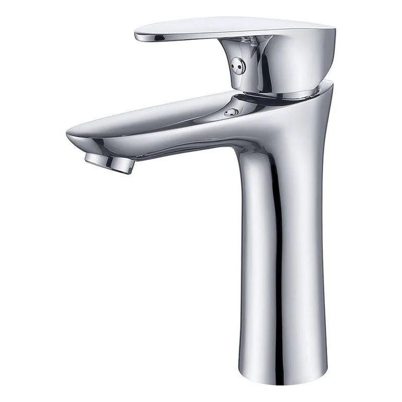Authentic Moreno Coy Single Hole Chrome Waterfall Single Lever Faucet